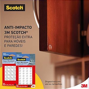 Protetor Anti-Impacto  Redondo Diversos Tamanhos - 3M™ Scotch™