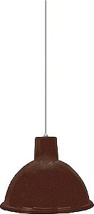 PENDENTE TASCHIBRA DESIGN TD 820 MARROM BLEND