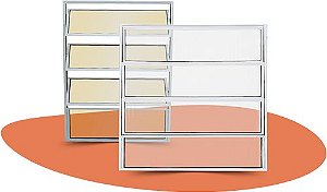 BASCULANTE QUALITY AL.4FLS.VD.CANELADO 40X80