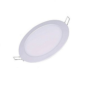 PAINEL LED 24W LUX REDONDO EMBUTIR 6500K