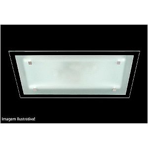 PLAFON FLAT. 25X50CM 2XE27 G-CR