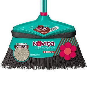 VASSOURA C/CABO USO EXTERNO NOVICA