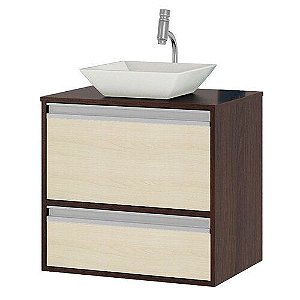 ARMARIO FERRARA 60X66 CASTANHO/ACACIA