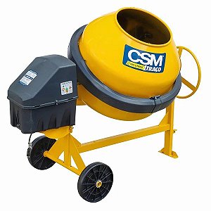 BETONEIRA CSM 400L 1 TRACO MONO 220V