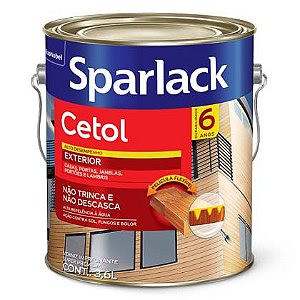 VERNIZ CETOL B.AGUA NAT.BRILHANTE 3,6L