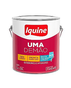 TINTA IQUINE UMA DEMAO ACR.BRANCO NEVE 3,2L