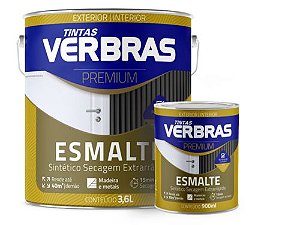 ESMALTE SINT.VERT.ACETINADO VERBRAS BRANCO 3,6L