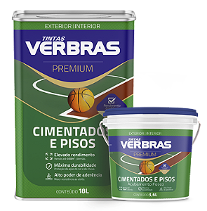 VERBRAS PINTA PISO BRANCO 18L