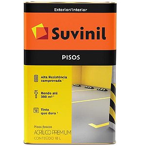 SUVINIL ACRIL.PREMIUM PISO BRANCO 18LT