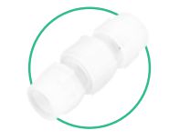 CONECTOR INTERCONEXAO A7 13MM  2 FIOS 5PC