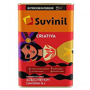 SUVINIL CRIATIVA FO BRANCO NEVE 18L