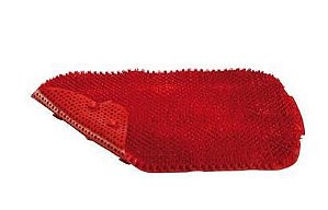 TAPETE FLEX.FELPUDO 57X34CM BORDO