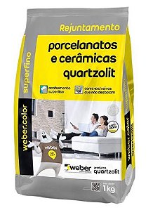 REJUNTE QUARTZ.PORC.PMG CINZA ARTICO 1 KG