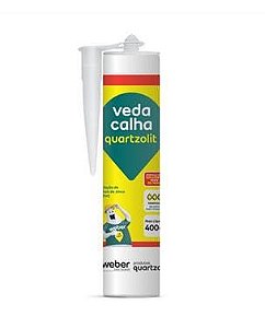 VEDA CALHA QUARTZOLIT CINZA 280G