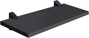 PRATELEIRA C/SUPORTE CONCEPT 1,5X20X40 PRETA