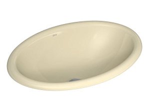 CUBA SOBREPOR OVAL 430X310MM CREME