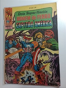 CAPITÃO Z - DOIS SUPER-HEROIS Nº 28 / EBAL ano 1969