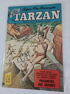 TARZAN nº  57 - 3ª série - 1970 - Ed Ebal