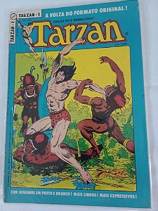 TARZAN nº  01 - 12ª série - 1984 - Ed Ebal