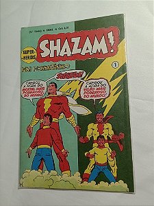 SUPER-HEROIS SHAZAM ! 3ª Série nº 01 - ED EBAL - 1976