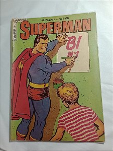 SUPERMAN BI  nº 01  - ED EBAL - ANO 1965