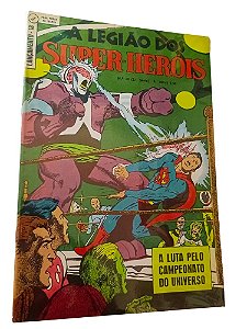 A LEGIÃO DOS SUPER-HERÓIS nº 18 ( 2ª série ) Ed EBAL ano 1970
