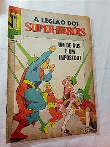 A LEGIÃO DOS SUPER-HERÓIS nº 24 ( 2ª série ) Ed EBAL ano 1970