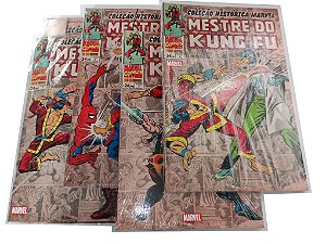 BOX COMPLETO - Coleção Histórica Marvel: Mestre do Kung Fu - Volume 1 A 4