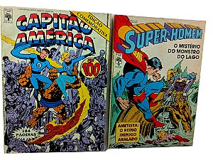 SUPER-HOMEN 1ª série nºs 18 e 100 - Editora Abril