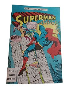 SUPERMAN nº 48 - 1ª SÉRIE ( FORMATINHO COLORIDO )  - EBAL ano 1980