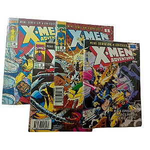 X-MEN ADVENTURES II - MINE SÉRIE COMPLETA - ANO 1995  EDITORA ABRIL