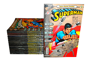 SUPER-HEROIS PREMIUM SUPERMAN - 22 EDIÇÕES COMPLETAS