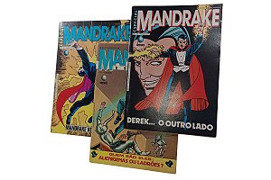 MANDRAKE ESPECIAL NºS 06, 25 E 26 - Ed GLOBO