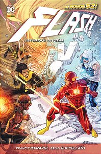 FLASH - REVOLUÇÃO DOS VILÕES -OS  NOVOS 52 - ED PANINI - CAPA DURA