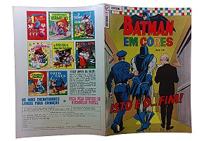 BATMAN EM CORES  Nº 01 - ED EBAL - ANO 1969