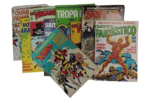 Grandes Herois Marvel  - Edições de nº 09, 12 ao 19 ( Formatinho ) Editora Abril