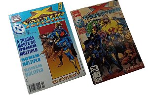 X FACTOR ESPECIAL - Mini série em 2 Edições - 160 paginas cada ( Formatinho ) Editora Abril