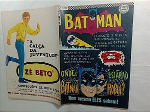 BATMAN Nº 73 - 2ª SÉRIE  - ED EBAL - ANO 1967