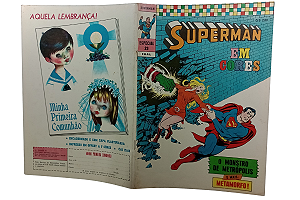 SUPERMAN EM CORES nº 23 - ED EBAL - ANO 1973