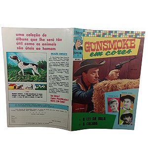 GUNSMOKE EM CORES  Nº 01 - ED EBAL - ANO 1972