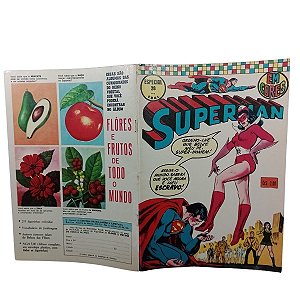 SUPERMAN EM CORES nº 28 - ED EBAL - ANO 1973