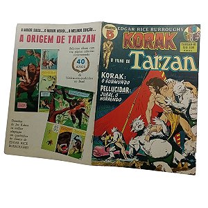 KORAK O FILHO DE TARZAN EM CORES  Nº 05  - ED EBAL - ANO 1974