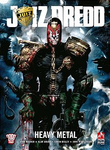 Juiz Dredd - Heavy Metal  - Capa dura - Ed Mythos