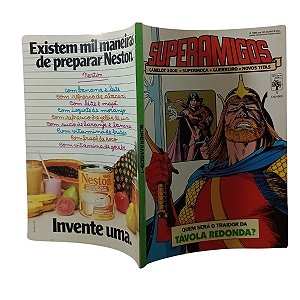 SUPERAMIGOS  Nº 01 - EDITORA ABRIL  - ANO 1985