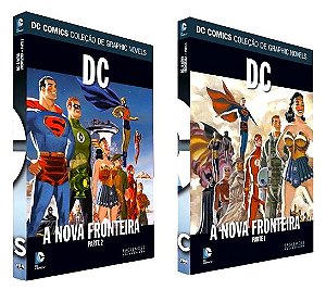 Dc. A Nova Fronteira Parte 1 e 2 -Capa dura - Dc Graphic Novels Editora