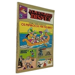 ALMANAQUE DISNEY Nº 38 - ANO 1974 - ED ABRIL