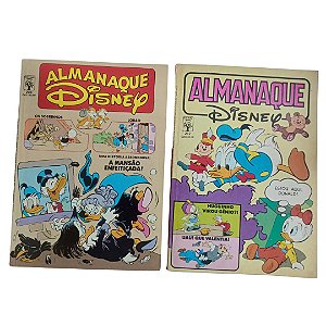 ALMANAQUE DISNEY - Lotinho com os nºs 204 E 212 - Ed Abril