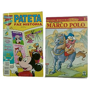 DISNEY ESPECIAL PATETA FAZ HISTÓRIA + GRANDES AV DISNEY 01 - Abril
