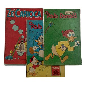 ZÉ CARIOCA - Lotinho com os nºs 1028, 1079 e 1059 anos 70 - Ed Abril