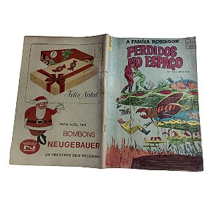 PERDIDOS NO ESPAÇO / FAMILIA ROBNSON Nº 12- ANO 1968  Editora  O CRUZEIRO